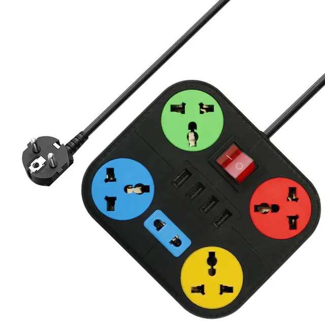 Rallonge BEST - 5 prises Noir