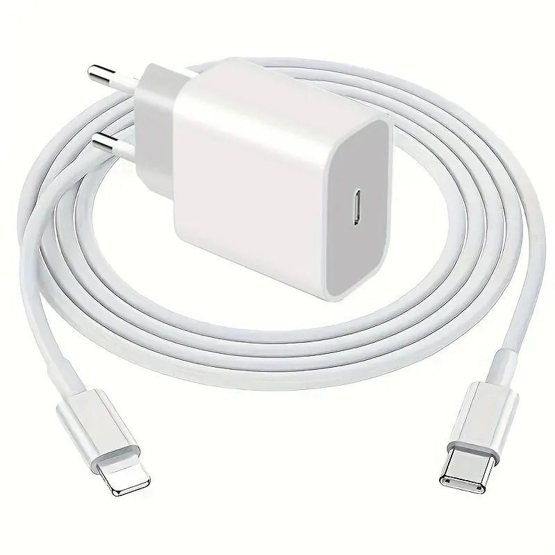 Chargeur Iphone 14Pro Max 25W Blanc