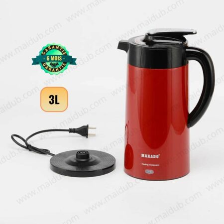 Bouilloire électrique Marado - 3 Litres - MA-3304 - Rouge