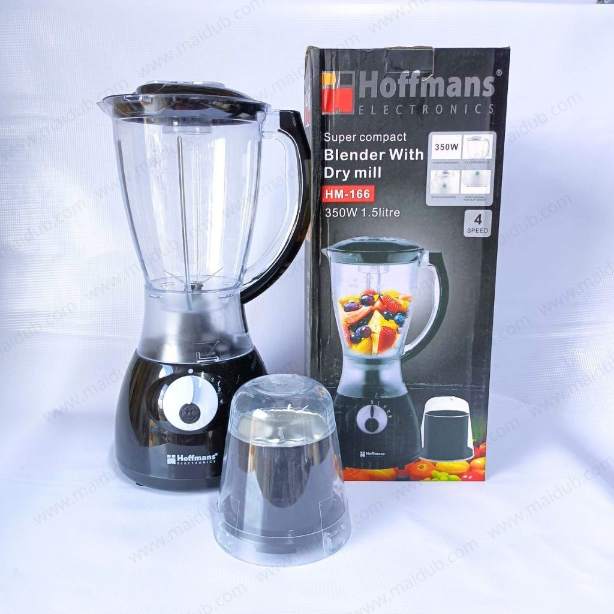 Mixeur 2en1 hoffmans - 1,5Litres - 350W- HM166 - garantie 2 mois – Image 3