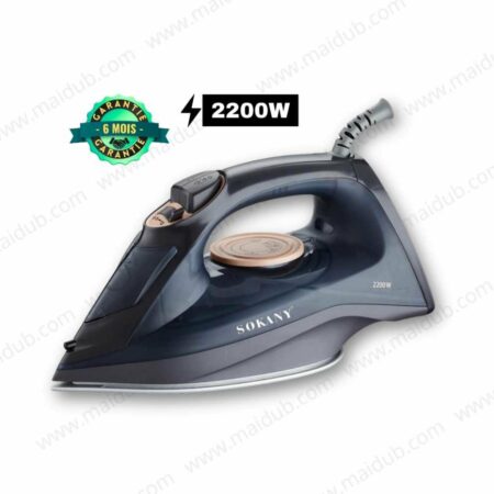 Fer à repasser Sokany - 2200W - SL6699 - Noir