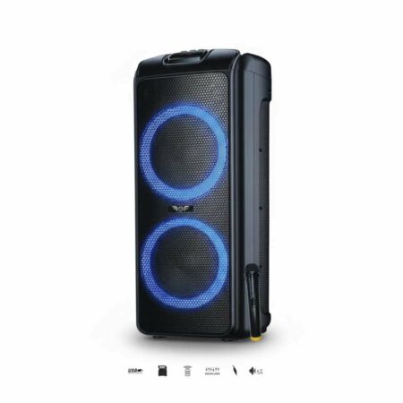 Enceinte Bluetooth ND rechargeable, haut-parleur 8 Pouces, 120W, Modèle SP-5280, avec micro, 6 mois de garantie
